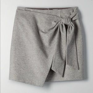 Wilfred wool wrap skirt